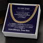 To My dad | Cuban Link Chain