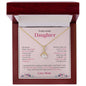 To My Lovely Daughter | Alluring Beauty necklace