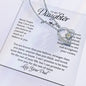 To My Daughter | Forever Love Necklace