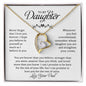 To My Daughter | Forever Love Necklace