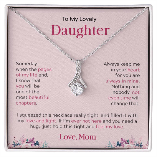 To My Lovely Daughter |  Alluring Beauty necklace